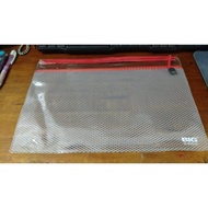 MAP ZIPPER BAG / BIG 9005 A4 NET ZIPPER