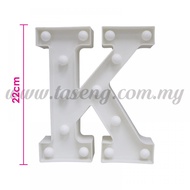 LED - 8.5inch Alphabet K