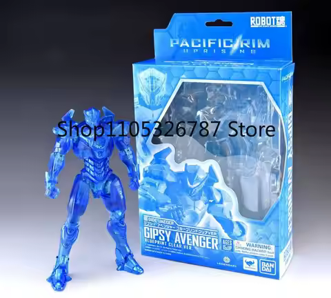 Original Authentic Bandai Robot Spirits Pacific Rim Gipsy Avenger Clear Limited Edition Mecha, Genui