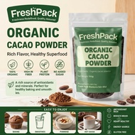 FreshPack Organic Cacao Powder 100g | 100% Natural Superfood | High Fibre