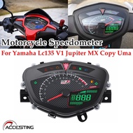 New Motorcycle Speedometer LCD RPM Tachometer Digital Meter for Yamaha Lc135 V1 Jupiter MX Copy Uma