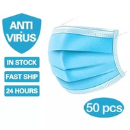 Face Mask Surgical 3ply Excellent Quality 50Pcs FDA Approved