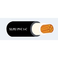 Mega Kabel 1 Core x 25mm XLPE / PVC Cable Insulated 100% Pure Copper Cable Sirim Approve (Per Metre)