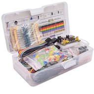 New Breadboard Set Electronics Component Starter DIY Kit with Plastic Box for Arduino UNO R3 Compone