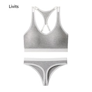 Women's Sports Bras Removable Pad Backless Wire Free YOGA Bralette Brassiere Lingerie Underwear Sexy Casual Korean SA1519
