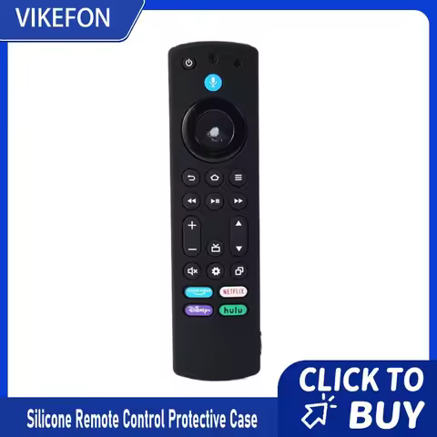 Silicone Remote Case for 2023 Fire TV Stick 4K Max 2nd/Fire TV Omni Series/Fire TV 4-Series Remote T