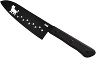Kai Corporation AB5801 KAI Santoku Knife, Nyammy Knife, 6.5 inches (165 mm), Easy Care