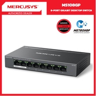 Mercusys MS108GP 8-Port Gigabit Desktop Switch with 7port PoE+