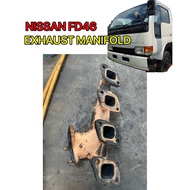 NISSAN FD46 EXHAUST MANIFOLD HALFCUT USED