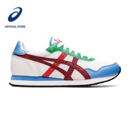 ASICS Women TIGER RUNNER Sportstyle Shoes in White/Burgundy