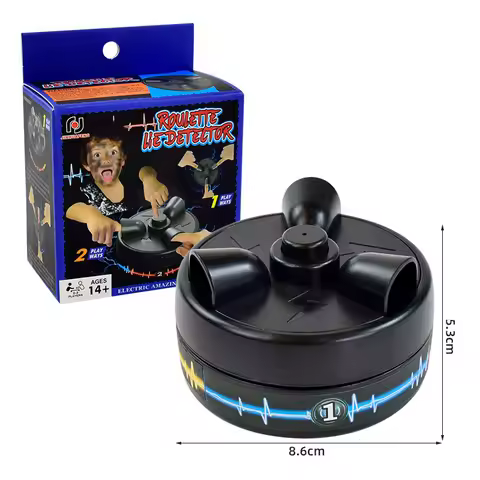 3/6 Fingers Finger Lie Detector Multiplayers Safety Lie Detector Roulette Game Creative Stress Relie