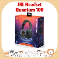 JBL Quantum 100 Wired overgear gaming headset with a detachable microphone