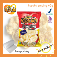 Kusuka Keripik Emping Original / Kusuka Melinjo Chips 40grm