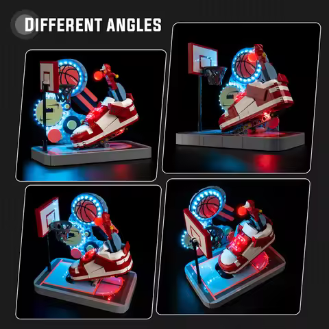 Led Light Kit Suitable for Lego Nike Dunk Trickshot 43021 Building Blocks Decorative Lamp Not Includ