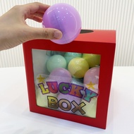 25cm Lucky Draw Paper Box Lottery Drawing Surprise Box