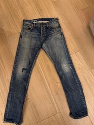 Visvim jeans 日本制牛仔褲  LVC FDMTl Vanquish Wtaps Descendant Suprem