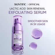 SKINTIFIC Lactic Acid Skin Renewal Exfoliating Serum muka Peeling Solution Acne Treatment Pore-Tight
