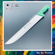 F. Herder 12 Inch Broadblade Butcher Knife, 31cm, Solingen Germany Spade Brand  / Kitchen Knife (8688-31,00)
