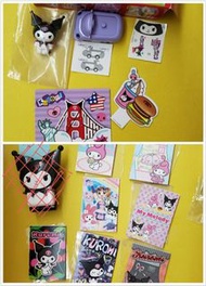Kuromi 可羅米 / 所羅米 memo簿 / my melody / 美樂蒂 / 記事簿 / 貼紙 / 盲盒 / 車仔 / 玩具車 / 玩具電話 (巳售) (每件) (日本製) (ku)