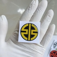 KAWASAKI (Allthebest) logo sticker H2 H2Rkawasaki flexible resin emblem