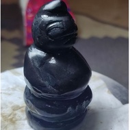 Genuine black spam stone