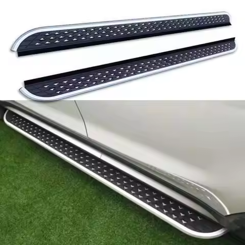 2Pcs Side Step Fits for Toyota INNOVA AN140 2016-2024 Running Board Nerf Bar