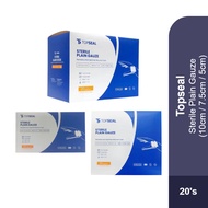 TOPSEAL Sterile Gauze Swab 20's for Wound Dressing, Gauze Dressing, Sterile Dressing VIDA Pharmacy