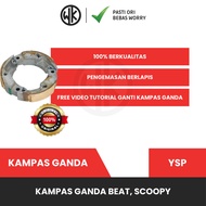 Kampas Ganda Beat Karbu Scoopy Karbu Kualitas Original