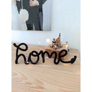 "Home" Knitted Wire home Sweet home minimalistic design simple warm wall decor| Christmas gift idea|small gift