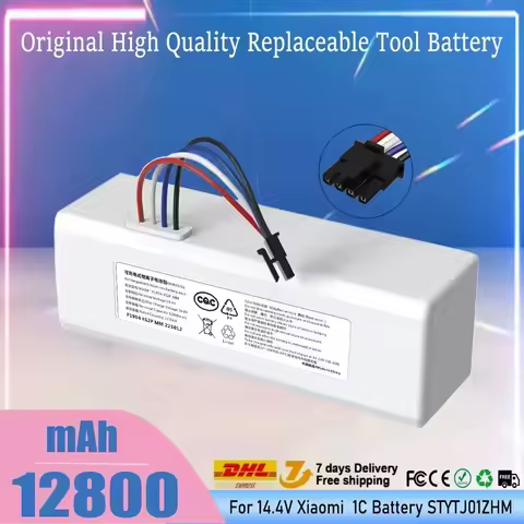 Original Robot Battery 1C P1904-4S1P-MM for Xiaomi Mijia Mi Vacuum Cleaner Sweeping Mopping Robot Re