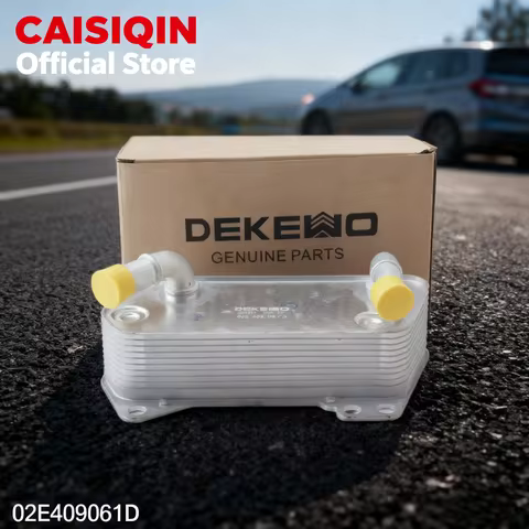 02E409061D 02E 409 061 D Engine Oil Cooler for AUDI A3 TT Q3 SEAT ALTEA TOLEDO LEON ALHAMBRA SKODA O