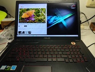Asus FX753V 17吋電競筆電 I5 7300HQ 背光鍵盤 intel 筆電