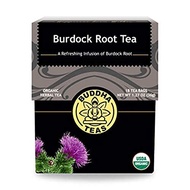 Organic Burdock Root Tea - Kosher, Caffeine-Free, GMO-Free - 18