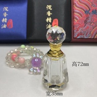 Vintage Crystal Essential Oil Bottle 1-3ml Empty Refillable Perfume Dropper Bottle Car Perfume Bottl