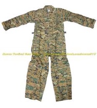 美軍 USMC MARINE MARPAT 連身 工作服、技工服、連身褲裝、連身服 作戰服 數位叢林迷彩 S號