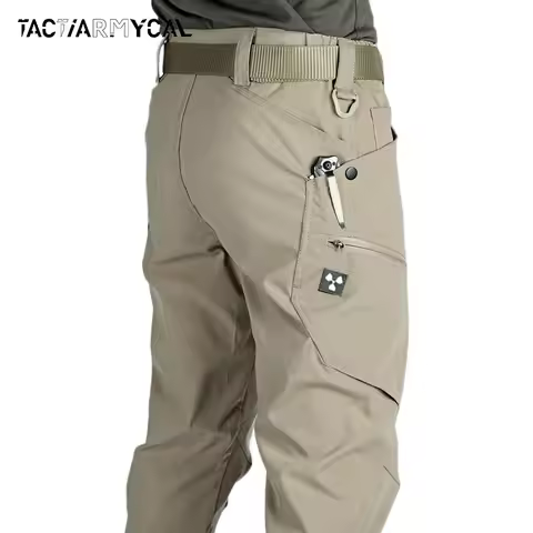Tactical Pants Men's Training Pants Multi-Pocket Cargo Pants Waterproof Quick Dry Man Trousers Outdo