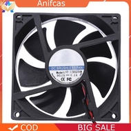 YD-129025SM DC 12V Cooler Fan 90x90x25mm 7 Blades Computer PC Cooling Fan