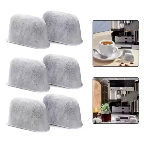 6Pcs Premium Quality Charcoal Water Filters Water Filtration Coffee Machines Filters for NINJA ES601