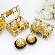 FlowerSP 2pcs Jinsha Treasure Box Event Gift Wedding Small Things/Second Entry/Guest Gift/Party Snac