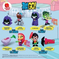McDonald’s McD Mekdi 2019 Teen Titans Go Happy Meal DC Comics MISB