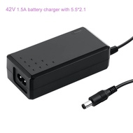 42V 1.5A Lithium Battery Charger 10S 36V 42V Li-ion Battery Charger with 5521 5.5*2.1