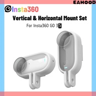 New Insta360 GO 3S Vertical Horizontal Action Mount Set Cycling Silicone Bracket Frame For Insta 360