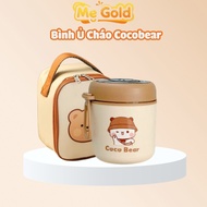 Cocobear 304 stainless steel porridge pot keeps heat for babies, Cocobear 304 stainless steel porrid