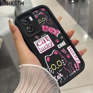 MHKETH Case For OPPO A57 2022 A77 A2022 A57s A57e A77s Super Cute Lucky Cat Phone