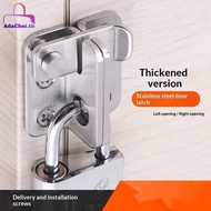 AdaChoi Slide Bolt Flip Latch Safety Gate Catch Easy Install Carbon Steel Door Lo for Home Cabinet O
