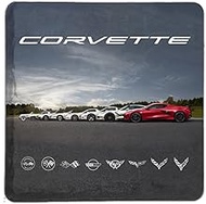 C8 Corvette 4"x4" C1-C8 Generation Flags Stone Tile Coaster (Individual) - Drink Pad for Coffee Tabl