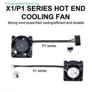 FBSG 2510 Fan For Bambu Lab X1/P1 Hotend Cooling Fan With Cable Rapid Cooling Fan For Bambu X1C P1S 