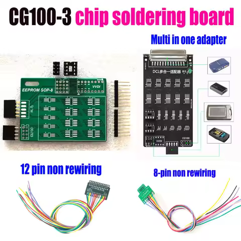 Chip Welding Board CG100X CG100 Programmer Adapter Digital Master Dataprog Welding Wire Car Meter Ad