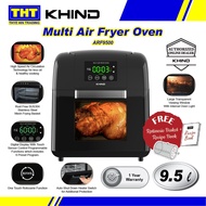 Khind 9.5L Multi Air Fryer Oven ARF9500 With High Speed Air Circulation Technology