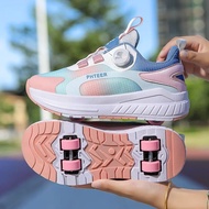 เด็กสี่ล้ออินไลน์สเก็ต Roller รองเท้าฤดูร้อนระเบิดรองเท้าสําหรับชายและหญิงล้อผู้ใหญ่ Roller Skates